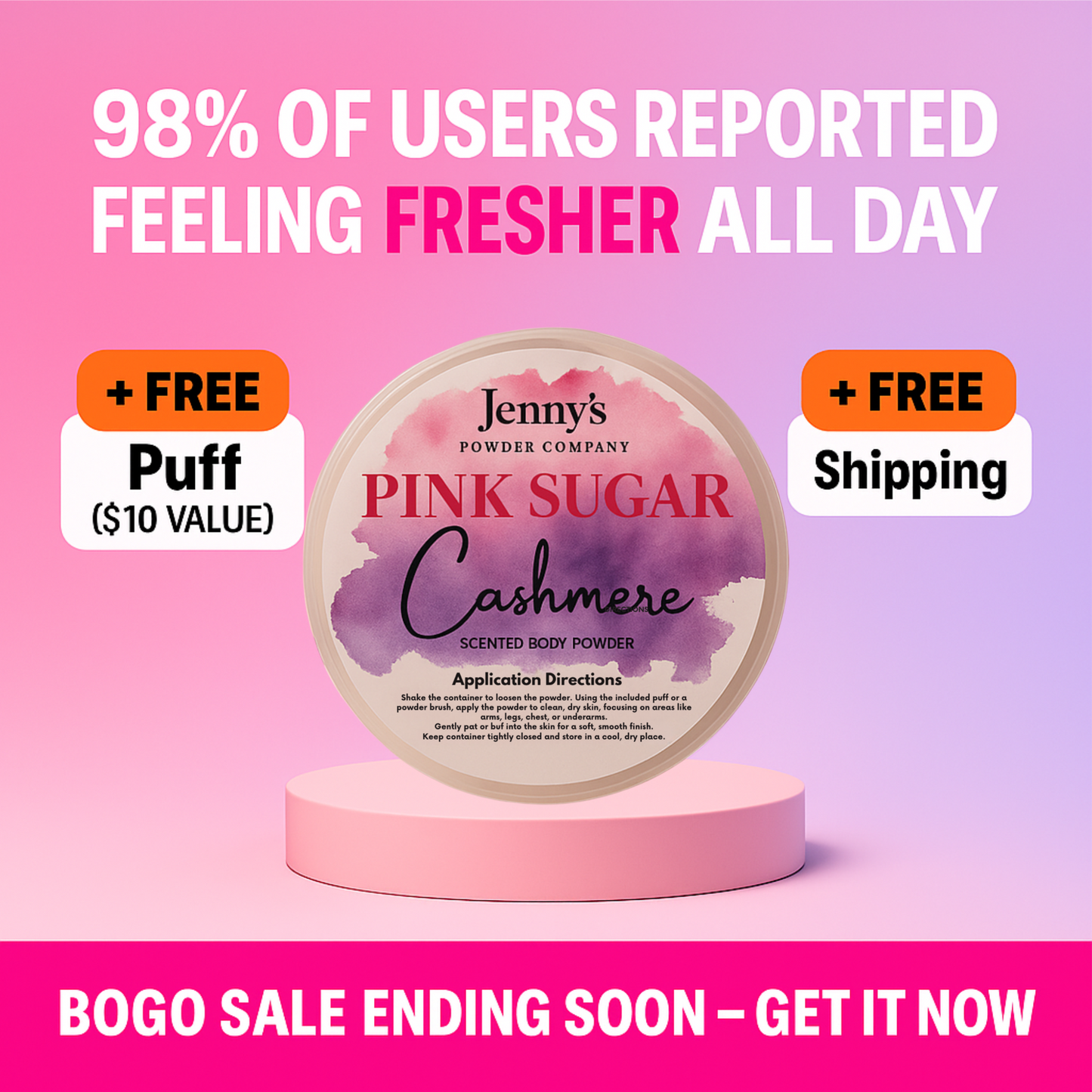 Scented Body Powder